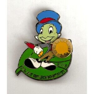 2005 Disney LE Cast Exclusive Jiminy Cricket Environmentality Award Pin